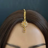 Small Polki Maang tikka/ Kundan Tikka/ Indian Jewelry/ Indian Wedding Jewelry/Pakistani Jewelry/Jhoomer/Matha patti/Indian forehead jewelry