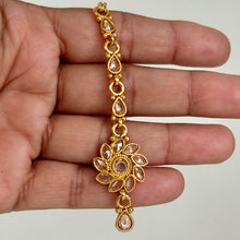 Small Polki Maang tikka/ Kundan Tikka/ Indian Jewelry/ Indian Wedding Jewelry/Pakistani Jewelry/Jhoomer/Matha patti/Indian forehead jewelry