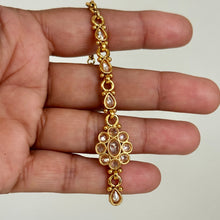 Small Polki Maang tikka/ Kundan Tikka/ Indian Jewelry/ Indian Wedding Jewelry/Pakistani Jewelry/Jhoomer/Matha patti/Indian forehead jewelry