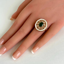 Gold Finish Polki Ring/Adjustable Ring/Indian Ring/ Pakistani Jewelry/ Indian Jewelry/Bollywood Jewelry/Indian Wedding jewelry