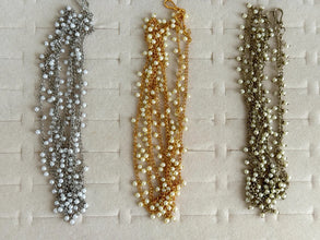 Pearl Choti chain /Braid Pearl chain Choti /Indian Bridal Choti / Hair accessories/Indian Wedding/Bridal Hair accessories