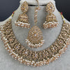 Champagne Antique Polki Kundan Necklace, Kundan Choker, Indian jewelry, Pakistani necklace, punjabi necklace, bridal, indian wedding