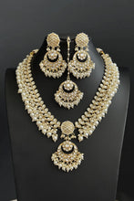 White Pearl Kundan Necklace Set/ Kundan Jewelry/ Bollywood Jewelry/ Indian Jewelry/ Pakistani necklace/Punjabi/bridal /Indian wedding IndianJewelTrends 4.5 out of 5 stars