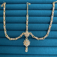 Gold Polki Kundan Head Band/Sheesh Phool tikka/Gold Polki Indian Bridal Matha Patti/Sheesh patti/Gold Damini/Indian Jewelry/Indian Bridal