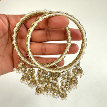 Indian Jhumka Latkan Bangles, Polki Pearl bangles, Bridal bangles, Kaleera bangles, Punjabi Pakistani bangles/Bridal Kalira bangle,Wedding