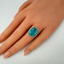 Victorian Doublet CZ Stone Ring/Adjustable Ring/Indian Ring/Pakistani/Punjabi/Indian Jewelry/Bollywood/Statement ring, Cocktail ring