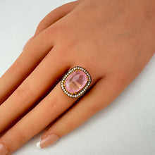 Victorian Doublet CZ Stone Ring/Adjustable Ring/Indian Ring/Pakistani/Punjabi/Indian Jewelry/Bollywood/Statement ring, Cocktail ring