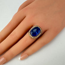 Victorian Doublet CZ Stone Ring/Adjustable Ring/Indian Ring/Pakistani/Punjabi/Indian Jewelry/Bollywood/Statement ring, Cocktail ring