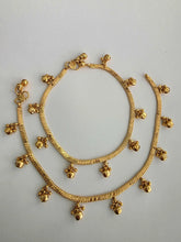 Gold Plated Gungroo Payal Pair/Moti Payal/Jhanjran/Panjeb/Pajeb/Indian Traditional Anklets/Indian Jewelry/ Pakistani Jewelry/ Boho Jewelry