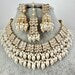 White Kundan Necklace Set/ Kundan Choker/ Bollywood Jewelry/ Indian jewelry/ Pakistani necklace/ punjabi/bridesmaid necklace/indian wedding
