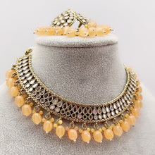 New Trendy Antique Finish Mirror Necklace set/Statement necklace/Indian Jewelry/Pakistani Jewelry set/Wedding necklace/Bridal necklace/Miror