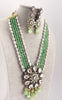 Mint Premium Quality Victorian uncut Polki Kundan Necklace/Statement Long/Long Mala/Semi Precious/Rani Haar/Indian wedding/Bridal Collection