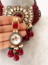 Premium quality Polki Kundan Victorian necklace/Sabyasachi Necklace/Kundan Jewelry Set/Indian wedding collection/Bridal Necklace