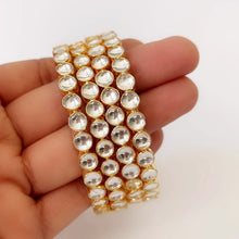Pacchi Kundan bangles set(4 pc)/Traditional bangles/Bridal bangles/wedding jewelry/pakistani/Punjabi/Indian bangles/Bracelets