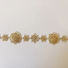 Kundan Head Band/Sheesh Phool tikka/Bridal Matha Patti/Sheesh patti/Matha phool/Kundan Indian Jewelry/Indian Bridal/Pakistani/13.2 Inches