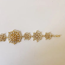 Kundan Head Band/Sheesh Phool tikka/Bridal Matha Patti/Sheesh patti/Matha phool/Kundan Indian Jewelry/Indian Bridal/Pakistani/13.2 Inches