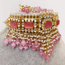 Pink Bridal Pacchi Kundan Choker/ Premium kundan set/Bollywood Jewelry/Indian jewelry/Pakistani necklace/bridal necklace/indian wedding