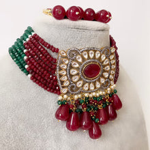Premium quality Polki Kundan Victorian necklace/Sabyasachi Necklace/Kundan Jewelry Set/Indian wedding collection/Bridal Necklace