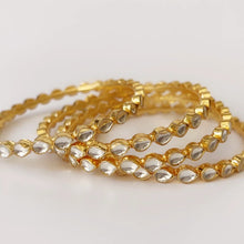 Pacchi Kundan bangles set(4 pc)/Traditional bangles/Bridal bangles/wedding jewelry/pakistani/Punjabi/Indian bangles/Bracelets