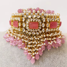 Pink Bridal Pacchi Kundan Choker/ Premium kundan set/Bollywood Jewelry/Indian jewelry/Pakistani necklace/bridal necklace/indian wedding