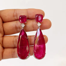 Doublet Diamond Earrings/Victorian earrings/Cocktail diamond earrings/Statement Earrings/CZ Earrings//Pakistani/Punjabi/Indian Jewelry
