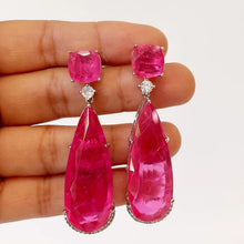 Doublet Diamond Earrings/Victorian earrings/Cocktail diamond earrings/Statement Earrings/CZ Earrings//Pakistani/Punjabi/Indian Jewelry