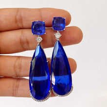 Doublet Diamond Earrings/Victorian earrings/Cocktail diamond earrings/Statement Earrings/CZ Earrings//Pakistani/Punjabi/Indian Jewelry