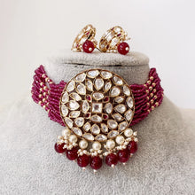 Ruby Tyaani inspired premium Kundan Silver foil Kundan necklace/Traditional necklace/Indian wedding/Bridal Jewelry/Pakistani/Punjabi