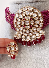 Ruby Tyaani inspired premium Kundan Silver foil Kundan necklace/Traditional necklace/Indian wedding/Bridal Jewelry/Pakistani/Punjabi