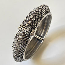 Oxidized Silver openable Kada/Bracelet (1Pc)/German Silver/Boho/Tribal/Indian Jewelry/Pakistani/Oxidized Bangles/One size fit to 2.4/2.6