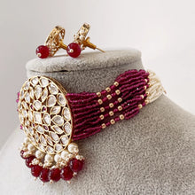 Ruby Tyaani inspired premium Kundan Silver foil Kundan necklace/Traditional necklace/Indian wedding/Bridal Jewelry/Pakistani/Punjabi