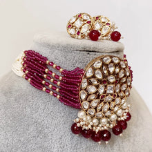 Ruby Tyaani inspired premium Kundan Silver foil Kundan necklace/Traditional necklace/Indian wedding/Bridal Jewelry/Pakistani/Punjabi