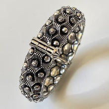 Oxidized Silver openable Kada/Bracelet (1Pc)/German Silver/Boho/Tribal/Indian Jewelry/Pakistani/Oxidized Bangles/One size fit to 2.4/2.6