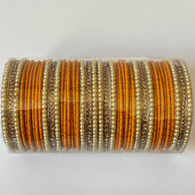 Bollywood Style Indian Fancy Metal Pearls stone Bangles/Punjabi bangles Set/Bridal bangles/Wedding bangles/Festive bangles/Stone Bangles