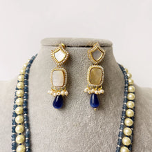 Mother of Pearl Multi strands Long Necklace gold Finish/Long Necklace/Indian Jewelry/Kundan Necklace/Indian wedding/Rani Haar/Semi Precious