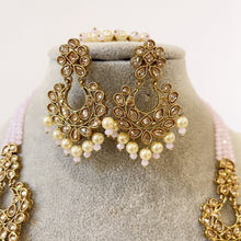 Long Antique Polki Necklace/Indian Long Necklace/Pakistani Jewelry/Necklace Mala/Indian Jewelry/Punjabi Jewelry/Indian Wedding/Rani Haar