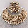 White Bridal Premium quality gold plated silver foiled Kundan necklace/Tyaani Kundan Jewelry/Fine Kundan Choker/Indian Bridal/wedding Jewelr