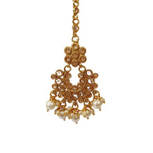 Gold polki kundan Maang tikka/Kundan Tikka/Indian forhead Jewelry/Indian Wedding Jewelry/Pakistani Jewelry/Jhoomer/Matha patti/Tikka