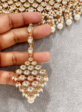 White Bridal Premium quality gold plated silver foiled Kundan necklace/Tyaani Kundan Jewelry/Fine Kundan Choker/Indian Bridal/wedding Jewelr