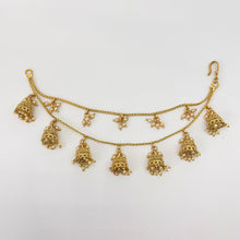 Ear Chain pairs/Sahare/Pearl kaan chain/Earring support chain/Indian Jewelry/Pakistani Jewelry/Bahubali Eaarrings/Kaan sahara