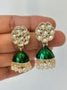 Small Indian Jhumka Indian jhumka Earrings kundan Earring Indian Jewelry Pakistani Jewelry Meenakari Earring Bollywood Earring gift for her