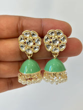Small Indian Jhumka Indian jhumka Earrings kundan Earring Indian Jewelry Pakistani Jewelry Meenakari Earring Bollywood Earring gift for her