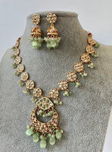 Pista Green Premium quality gold plated Kundan necklace/Traditional/Ethnic/Kundan Jewelry/Multi color Kundan Choker/Indian Bridal/wedding