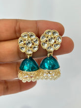 Small Indian Jhumka Indian jhumka Earrings kundan Earring Indian Jewelry Pakistani Jewelry Meenakari Earring Bollywood Earring gift for her