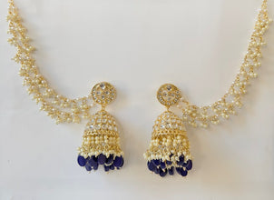 Bahubali Kundan Pearl Jhumka with sahare /Kundan Gold Jhumka/Indian/Pakistani/Punjabi/Statement earring/Bridal earring/Indian wedding