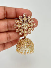 Polki kundan Jhumka/Gold jhumka/Jhumka/Indian Jewelry/Pakistani Jewelry/Punjabi Jewelry/Statement earring/Bridal earrings/wedding jewelry