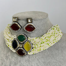 Victorian Kundan Choker/Kundan Necklace/Traditional Ethnic/Kundan Jewelry/Bollywood/Pakistani/Punjabi/Indian Bridal/Indian wedding