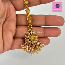 Gold Maang tikka/Kundan Tikka/Indian forhead Jewelry/Indian Wedding Jewelry/Pakistani Jewelry/Jhoomer/Matha patti/Tikka