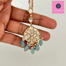 Fine Kundan silver foil kundan Maang tikka/Indian Jewelry/ Indian Wedding Jewelry/ Pakistani/ Jhoomer/ Matha patti/ Indian forehead jewelry