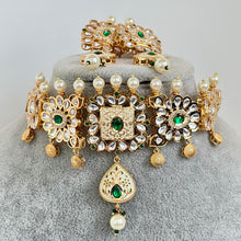 Premium quality gold plated silver foiled Kundan necklace/Traditional/Ethnic/Kundan Jewelry/Multi color Kundan Choker/Indian Bridal/wedding